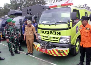 Kodim 0908/Bontang Gelar Apel Kesiapsiagaan Hadapi Potensi Bencana Musim Hujan