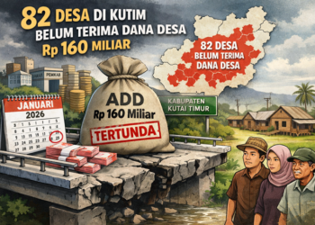 TKD Terlambat, Pemkab Kutim Belum Salurkan ADD ke 82 Desa