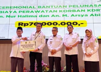 Rp76 Juta untuk Korban KDRT, Pemkab Kutim dan Baznas Hadir saat Paling Genting