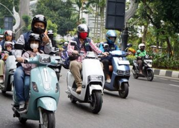 3,2 Juta Sepeda Motor di Kaltim jadi Pasar Potensial Kendaraan Listrik
