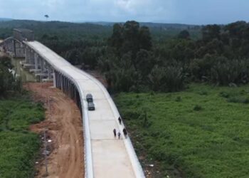 Jembatan Nibung Kutim-Berau Hampir Rampung, Warga Tagih Utang Kontraktor Rp1,8 Miliar