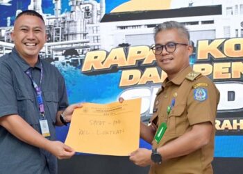Ribuan SPPDT PBB Dibagikan di Bontang Utara, Nilainya Tembus Rp53 Miliar