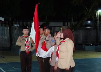 Warga Binaan Rutan Pangkep Diangkat jadi Pramuka Pandega