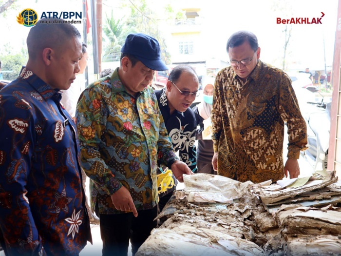 95 Ribu Arsip Pertanahan Rusak Diterjang Banjir, BPN dan ANRI Kejar Target Pulih Akhir 2026