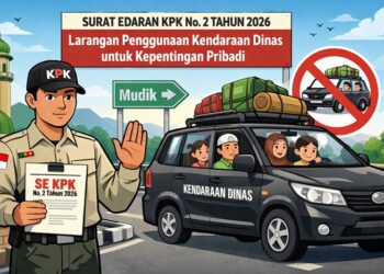 KPK: ASN Dilarang Pakai Kendaraan Dinas untuk Mudik Lebaran