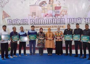 Bazar Ramadan ATR/BPN: Santunan dan Bingkisan Perkuat Kepedulian Pegawai