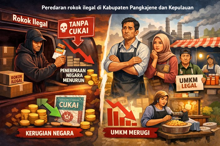 DPRD Pangkep Desak Penertiban Rokok Ilegal, Disperindagkop: Pengawasannya Bukan Ranah Kami