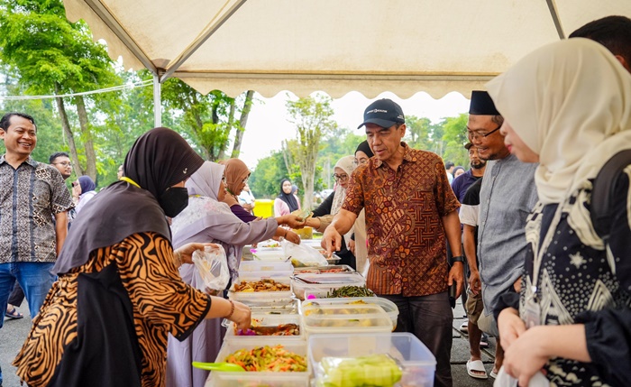 Pupuk Kaltim Dukung Bazar Ramadan Baiturrahman 1447 H, 124 UMKM Ramaikan Ekonomi Bontang