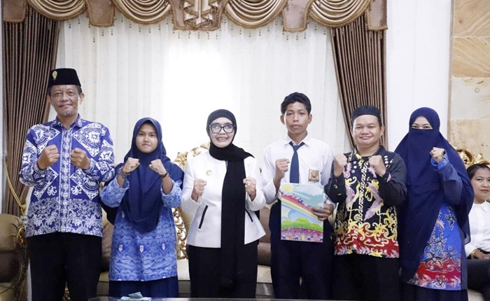 Dua Pelajar Bontang Raih Medali Perunggu MHQ Nasional, Wali Kota Beri Apresiasi Langsung