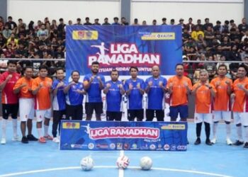 Wawali Bontang Tutup Final Liga Ramadan Futsal ke-8 di Lok Tuan, Dorong Pembinaan Atlet Muda