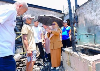 Korban Kebakaran di Berebas Tengah, Wali Kota Bontang Siapkan Rusunawa