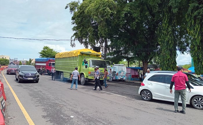 Operasi Ketupat Pallawa 2026 Dimulai, Polres Pangkep Batasi Operasional Truk selama Arus Mudik