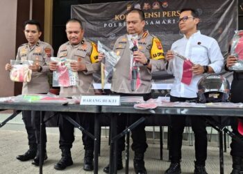 Operasi Pekat Mahakam 2026 di Samarinda: 89 Tersangka Diamankan, 10 Ton Miras Cap Tikus Disita Jelang Lebaran