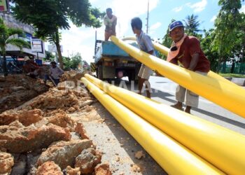 Perjalanan Kota Bontang Kejar Jargas 100 Persen sejak 2011