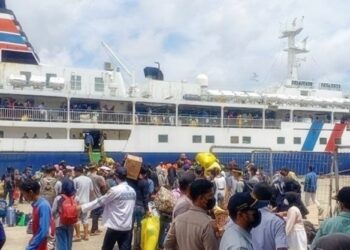 Arus Mudik di Pelabuhan Samarinda Menurun, Pemudik Terurai ke Balikpapan dan Bontang