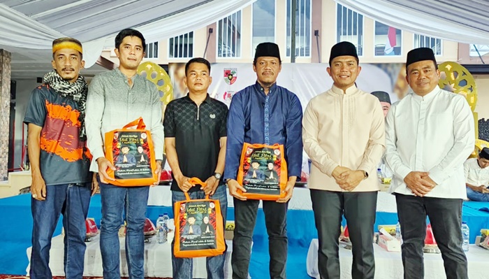 Pemuda Pancasila Bontang Buka Puasa Bersama dan Bagi Ratusan Paket Sembako