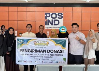 Program SERAMBI 2026 Kumpulkan Rp48 Juta, Relawan Bontang Kirim Bantuan Lebaran ke Aceh Tamiang