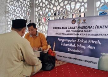 Rutan Balikpapan Himpun Rp4,2 Juta Zakat Fitrah, Libatkan Petugas dan Warga Binaan