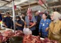 Sidak Pasar di Bontang, Wali Kota Neni Pastikan Harga Kebutuhan Pokok Stabil