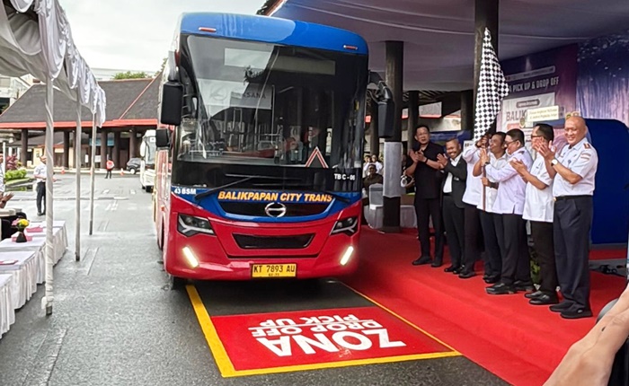 Transportasi Terintegrasi, Bandara SAMS Sepinggan Sediakan Zona Pikap Bacitra dan Bus Rute Balikpapan–IKN