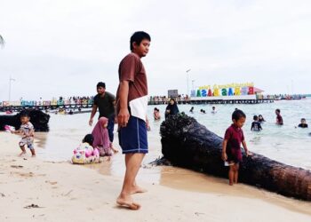 60 Kapal Dikerahkan, Antrean Penyeberangan ke Beras Basah Bontang Mengular