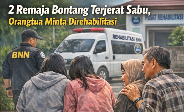 2 Remaja Bontang Terjerat Sabu, Orangtua Minta Direhabilitasi
