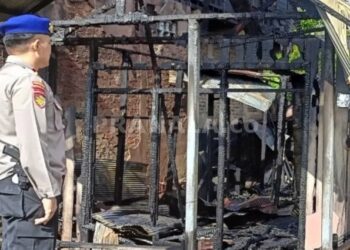 Api Mengamuk di Tenggarong Kaltim, Diduga Korsleting Listrik, Kerugian Ditaksir Rp150 Juta