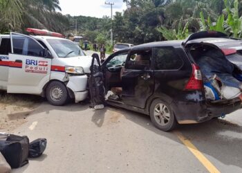 Bukan Faktor Jalan Berlubang, Sopir Ambulans RSUD Bontang Ungkap Penyebab Laka di Bengalon
