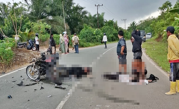 Detik-Detik Tabrakan di Tikungan Muara Badak-Samarinda, Dua Pengendara Tewas