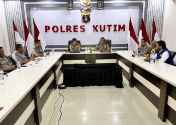 Polres Kutim Gandeng STIPER Kembangkan Pertanian Modern di Lahan Eks Tambang KPC