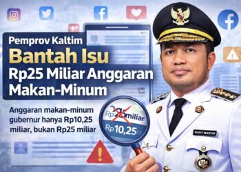 Isu Rp25 Miliar Makan-Minum Gubernur Kaltim, Ini Faktanya
