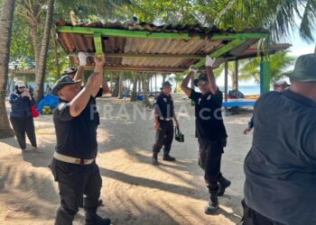 Lapak Liar di Pulau Beras Basah Bontang Disapu Bersih, Nasib Pedagang Dialihkan