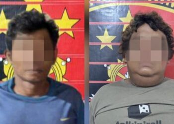 Pengeroyokan di Depan LBAK Samarinda, Polisi Amankan Dua Parang dan Satu Sangkur