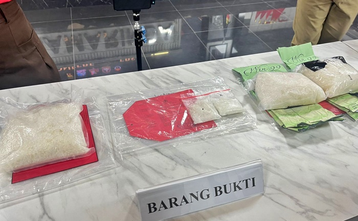 Sabu 3,4 Kg Disita, 97 Orang Ditangkap di Samarinda Kurun 3 Bulan