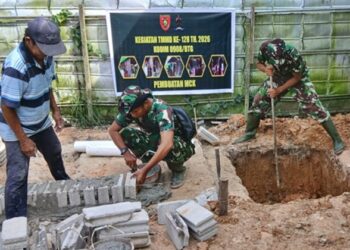 TMMD Ke-128 Bontang; Santri Marangkayu Segera Nikmati MCK Layak