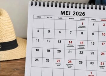 Kalender Mei 2026: Enam Tanggal Merah dan Libur Panjang Menanti