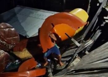 Penampungan Sampah di Malahing Bontang Roboh, Warga Kesulitan Kelola Limbah