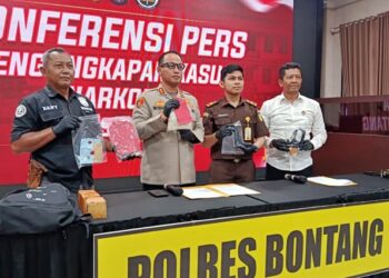 854 Gram Sabu Disita dari Tangan 2 Pelajar SMK di Bontang