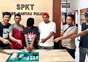 Barak Perkebunan jadi Sarang Sabu, 41 Gram Gagal Edar di Rantau Pulung Kutim