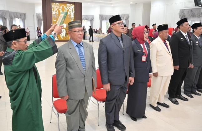 Daftar 4 Kepala Dinas Bergeser, 10 Kepala Sekolah di Bontang Dikukuhkan
