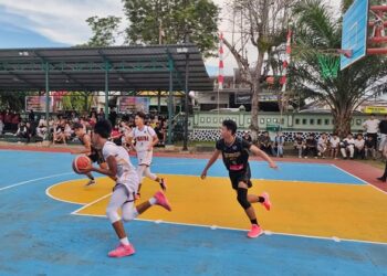 Dandim Cup TMMD 128 Bontang Diserbu Penonton, Basket jadi Ruang Anak Muda