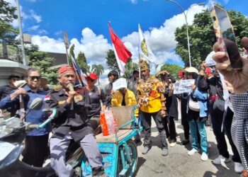 Demo 215 Meledak di Samarinda, Disabilitas Kaltim Tagih Janji dan BST yang Hilang