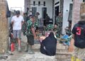 Di Balik Pengecoran Jalan TMMD di Bontang, Ada Cerita Makan Siang dan Gotong Royong