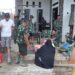 Di Balik Pengecoran Jalan TMMD di Bontang, Ada Cerita Makan Siang dan Gotong Royong