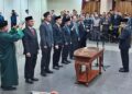 Gerbong Mutasi di Kutim; Empat Kepala Dinas dan Dua Dokter Ahli Utama Dilantik