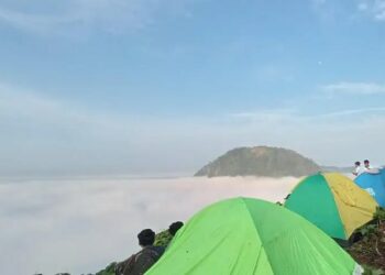 Gunung Boga Paser Kaltim; Negeri di Atas Awan yang Muncul dari Tengah Hutan Sawit