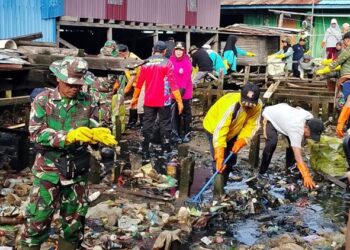 Hanya 90 Menit, Warga Tanjung Laut Indah Bontang Angkut 640 Kg Sampah