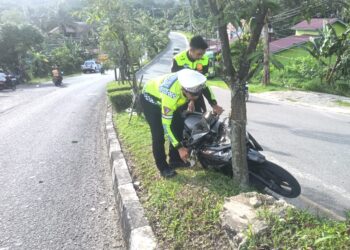 Pelajar Terlindas di Tanjakan RSUD Bontang, Wajah Bersimbah Darah