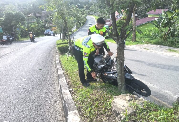 Pelajar Terlindas di Tanjakan RSUD Bontang, Wajah Bersimbah Darah