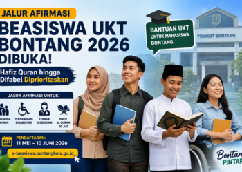 Jalur Afirmasi Beasiswa UKT Bontang 2026 Dibuka, Hafiz Quran hingga Difabel Diprioritaskan